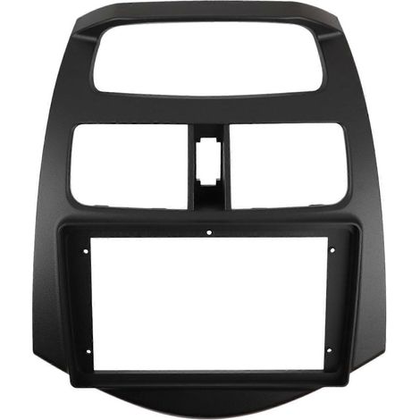 Façades d'autoradio 9 piezas para Chevrolet Spark 2010-2013, doble DIN, lector DVD, panel de tablero, cuadro de instalación (1/5)