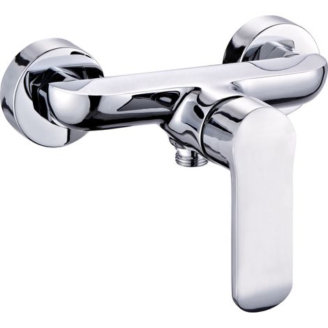 Miscelatore monocomando america esterno doccia in ottone colore cromato confezione 1 (1/2)