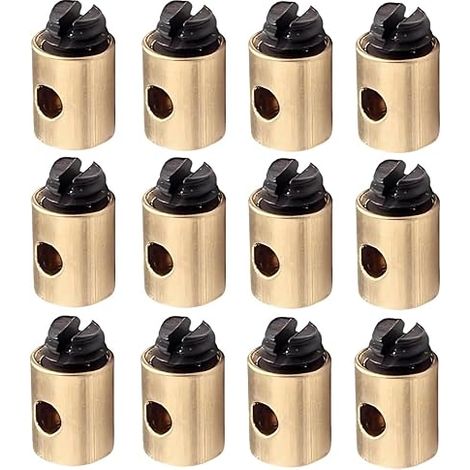 Bicycle Brake Cable Clamps Cable Clamps 5 x 6 mm Suitable for Motorcycle Scooters and Accelerators (1/5)