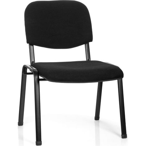 Konferenzstuhl / Besucherstuhl / Stuhl XT 600 XL schwarz hjh OFFICE (1/5)