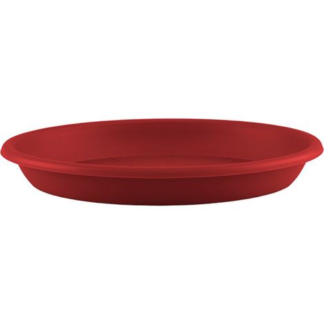 Soucoupe Ronde Rouge Artevasi 18cm Protection Efficace Contre Le Débordement - Artevasi