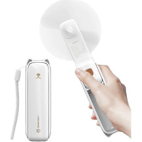 Mini portable fan, 3-in-1 fan, portable travel fan, small foldable pocket fan, personal desk fan with power bank (1/5)