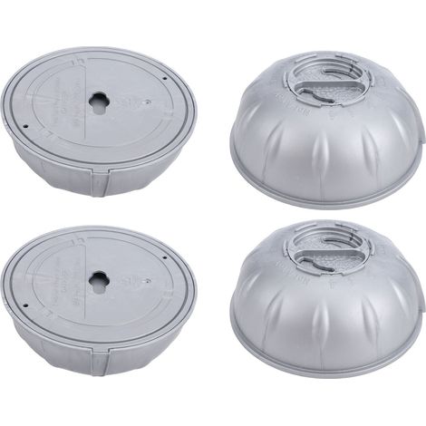 4 cartouches spa remplacement Frog Ease – Système flottant baignoires jusqu'à 600 gallons, filtration (1/5)