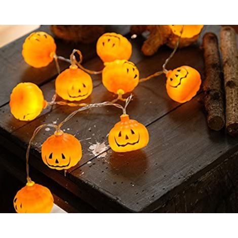 Detecteur De Presence Humaine - Guirlande Lumineuse Halloween - Pour Decoration Interieure Et Exterieure - 1 Unite (1/5)