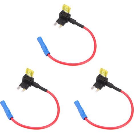 3X Extracteur de Fusible Adaptateur de Fusible Enfichable pour Des Vehicules A Moteur APS ATT (1/2)