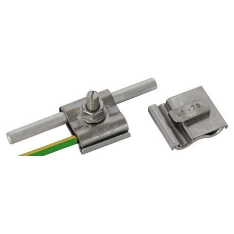 Uni niro terminal de tierra para diámetro de tubería 8-10 mm