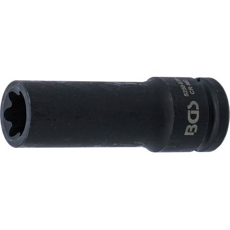 Douille à Choc Longue Profil E 20 mm (3/4) E26 - Acier Résistant - Usage Professionnel et Précis - D-Work