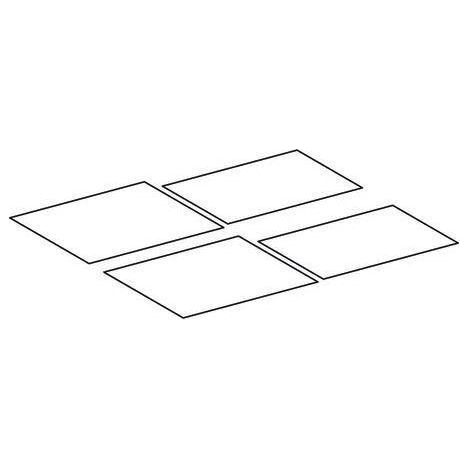 GE Set Antirutschmatte für Xeno2 US 4 Schubladen, Breite WT 140 cm (4St.) (1/2)