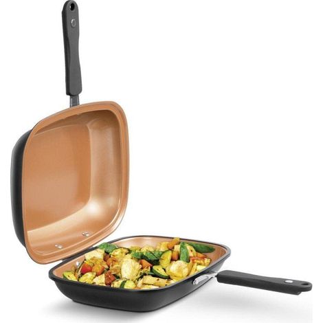 Mediashop Livington Black Doubletta schwarze multifunktionale Doppelpanne (1/3)