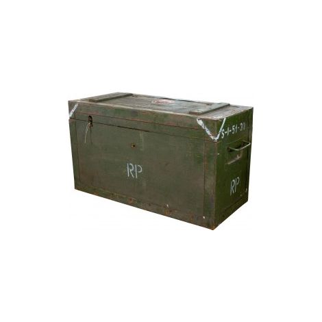 schmale Transportkiste RP Holztruhe Armeekiste Munitionskiste Truhe Holztruhe (1/3)
