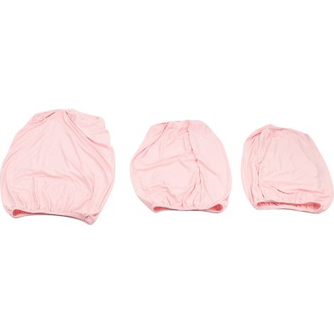 Dreiteiliger, dehnbarer Polyurethan-Hochzeitsbogen, Größen S-M-L, knitterfrei, runder Sockel, ideal für Geburtstagsfeiern und Trauungen. Farbe: Rosa. (1/4)