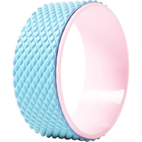 Lot de 2 roues de massage yoga pour dos, ceinture abdominale, musculation ABS, équipement professionnel de fitness. (1/5)