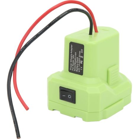 Adaptateur de Batterie Dock de Batterie Connecteur d'alimentation pour Batterie au Lithium 18V avec Bornes de Fil (1/5)