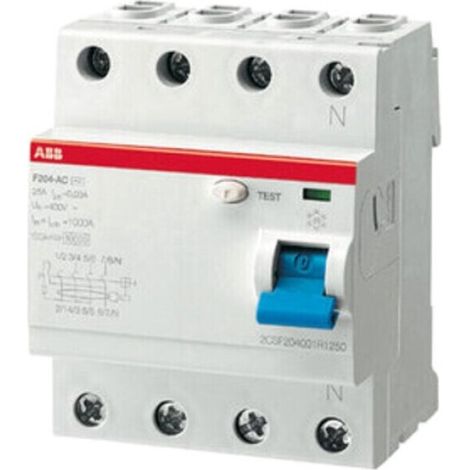 Interruttore abb f204as-63/0.3t protezione sovraccarico protezione cortocircuito