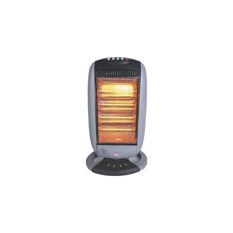Radiador eléctrico dcg sa9224 halógeno oscilante 1600 W (1/2)