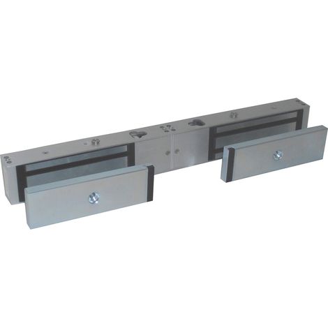 Serrure électromagnétique à surponcer, Argent, 600 kg