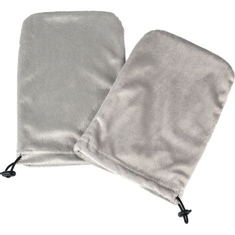 Gants Et Chaussons Pour Bain De Cire - Liners Réutilisables En Coton Et Soie - Pour Traitement Des Mains Et Pieds - Lot De 2 (1/5)