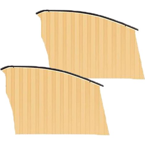 Pare-Soleil pour fenêtre latérale de Voiture - Rideau magnétique pour la Protection Solaire dans la Voiture - Store Pliable pour Les Voyages sur Route pour Une Forte lumière du Soleil pour Les (1/5)
