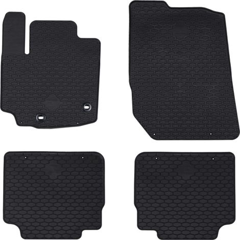 Car Mat 4 pcs Black suitable for Suzuki S-CROSS 2022- Rubber vidaXL