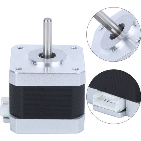 Moteur pas à pas 17HS4401 professionnel en alliage, 4 fils, pour imprimante 3D, équipement et fournitures (1/5)
