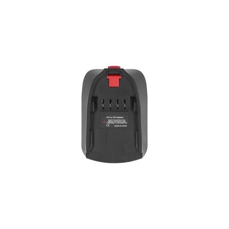Adaptador de batería Bosch BAT618 para herramientas eléctricas de 18 V: compatible con baterías de iones de litio, de alta fiabilidad y con sistema de seguridad integrado.