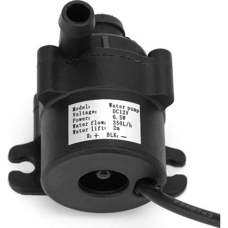 Verschleißfeste, bürstenlose Mikrotauchpumpe aus Kunststoff, 12 V Gleichstrom (1/5)