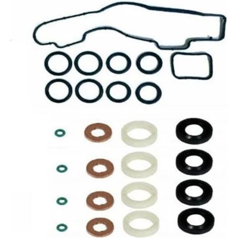 Kit joint injecteur 1.6hdi avec joint de collecteur d'admission et joint de cache culbuteur