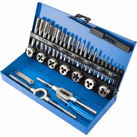 Workpro 32-teiliges Gewindeschneider- und Gewindebohrer-Set