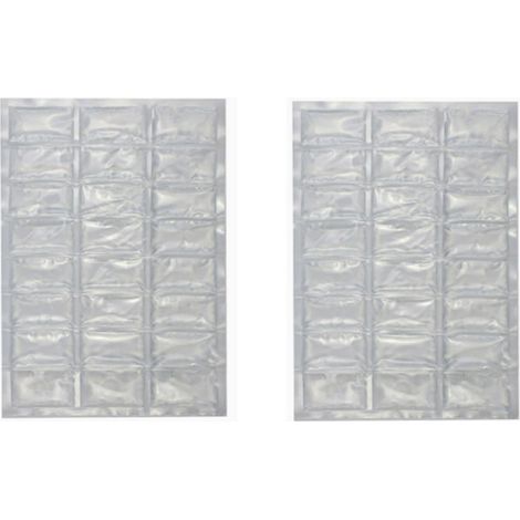 Beyamis Tapis glace flexible – 2 feuilles gel, découpables, lunch/plage/BBQ (1/5)