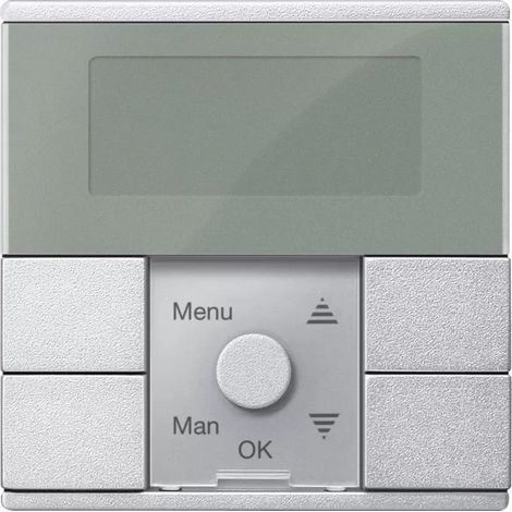 Merten Elektronischer Kompaktprogrammierer aus Aluminium (1/2)