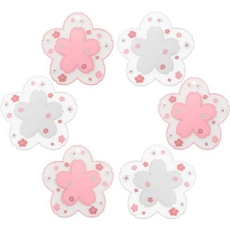 Kaffeematte Untersetzer PVC Platzset Kirschblüten Tasse Tee Pink (1/5)