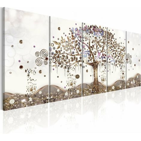 Tableau arbre géométrique - 200 x 80 cm (1/4)