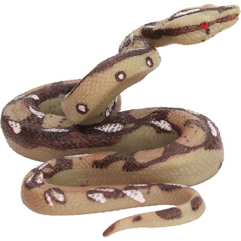 Serpent en Caoutchouc Réaliste pour Farces - Accessoire de Jardin Effrayant Portable (1/5)