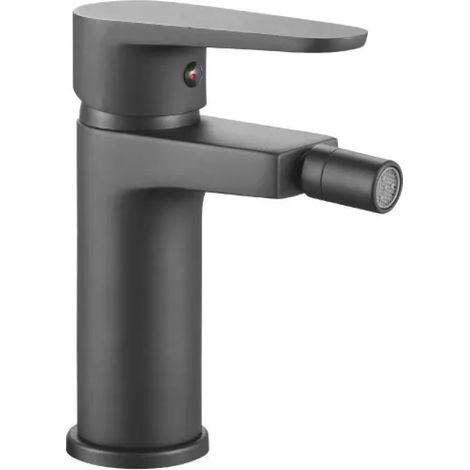 RUBINETTO MISCELATORE MONOCOMANDO PER BIDET NERO OPACO SERIE PINK 2.0 NERO OPACO Idroweb