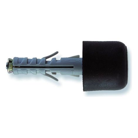 50 pcs Fischer fiches en nylon SB9 / 11 avec butA e de porte en PVC noir