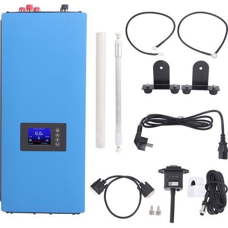 Onduleur Hybride Éolien 2000W Contrôleur Intégré 220V EU Prise, Régulateur avec WIFI, Machine Domestique 2000G2WALH, Limiteur Inclus (1/5)