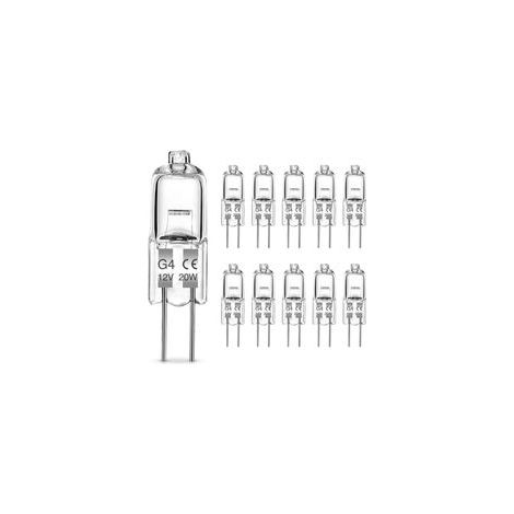 FLITI G4 20W 12V Halogen Bulb, Warm White 2700K, 300LM, CRI 99+, Pack of 10 (1/5)