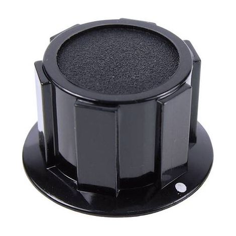 Tête de bouton rotatif Cliff FC1601 noir (Ø x H) 25.4 mm x 15.1 mm 1 pc(s) D73839 (1/2)