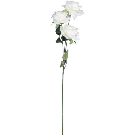 Ramo 3 ROSA 66 cm bianco (1/3)