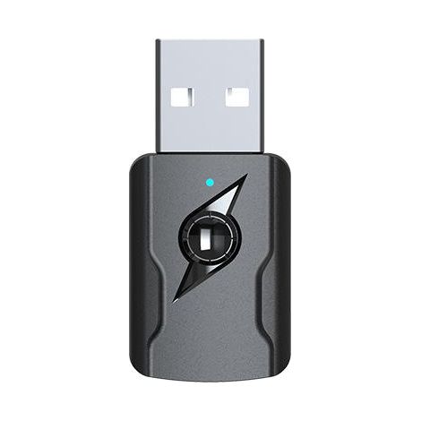 BEBUSINGOTO Bluetooth 5.0 USB-Adapter, Bluetooth-Dongle, Bluetooth-Adapter 5.0 Audio-Sender/Empfänger mit 3,5-mm-Audiokabel für PC/TV/Auto/Lautsprecher/MP3-Player/Heimkinoanlage/Kopfhörer (1/5)