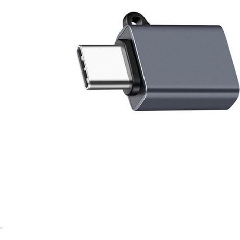 Adaptateur OTG avec cordon Gris (1/4)