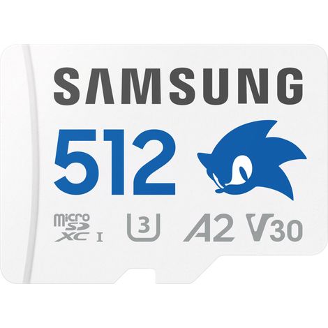 512GB Scheda microSDXC Samsung SAMSUNGUHS-I 180MB/s lesen,Pro+,SD-Adapter,CardR. [MB-MD512SA/LC1] (1/4)