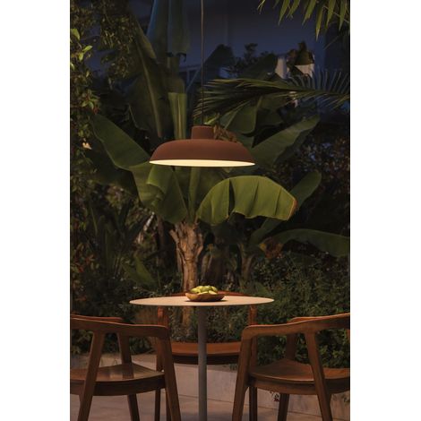 SAGA Suspension avec pavillon brun rouille (1/4)