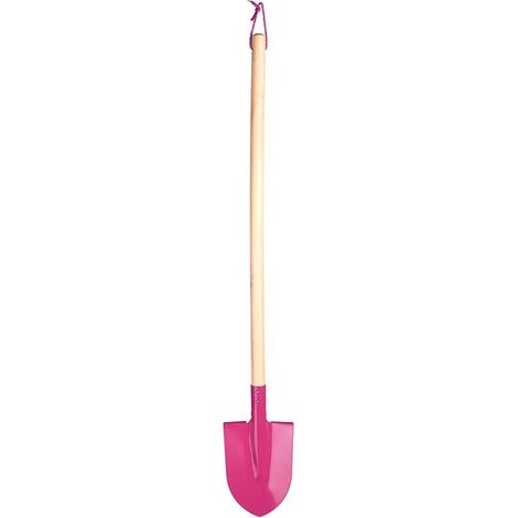 Pelle pour enfant en fer et bois - Rose - H 82 cm - Livraison gratuite