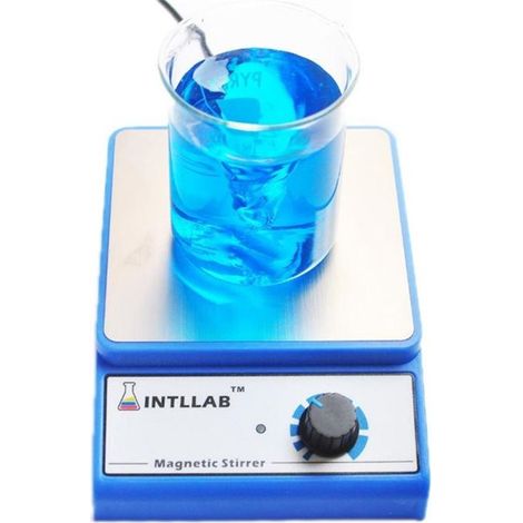 Agitateur magnétique de laboratoire – Capacité 3000 ml – Prise UE – Bleu (1/5)