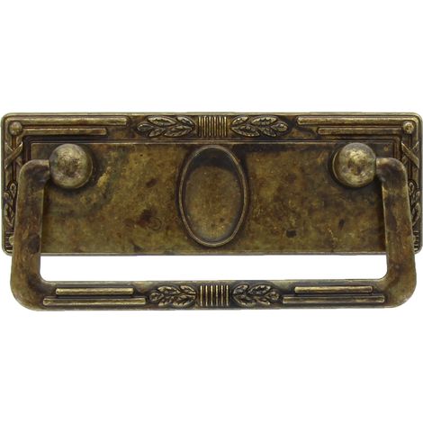 MANIGLIA ZAMA 06060 97X45 MM OTTONE ANTICATO- 50,0 pz
