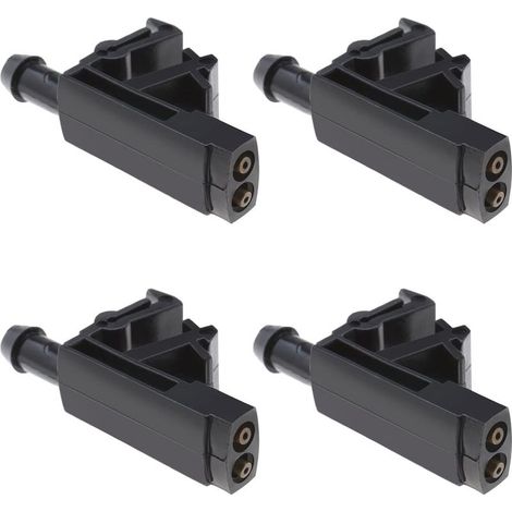 4 buses de lave-glace pour pare-brise avant de voiture 6438A0 643889 Compatibles avec 406 605 Berlingo Partner Pièces de rechange automobiles (1/5)