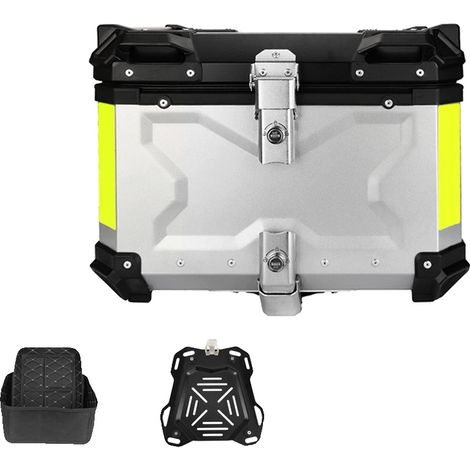 Coffre de moto, capacité de 45L, construction étanche (1/2)