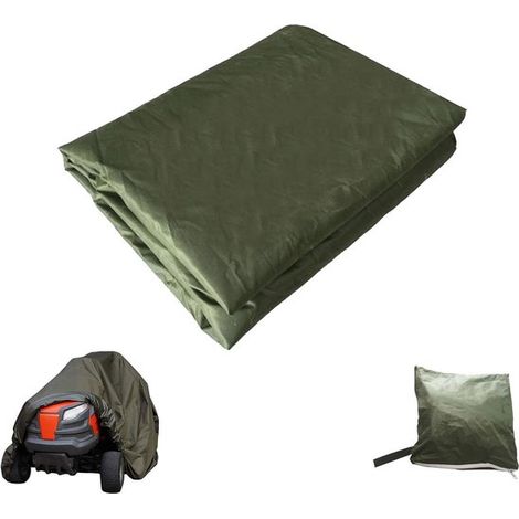 Robuste ATV Abdeckung Rasenmäherabdeckung aus 210D Polyester Oxford mit Kordelzug 170 cm × 61 cm × 117 cm Gartengeräte Rasenschutzabdeckung Jahre (1/5)