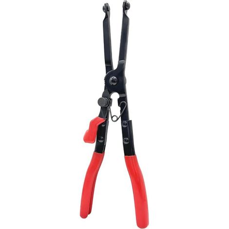 Pince à écarter avec dispositif de verrouillage, travaillant sur les pinces à joints à recouvrement, les doubles pinces de connecteur et les colliers de serrage pour tuyaux d'échappement (1/4)